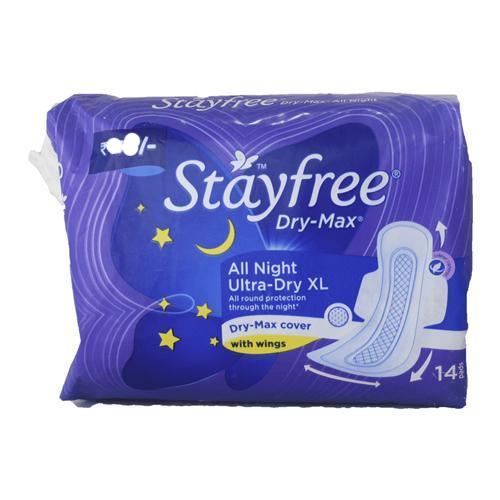 Stayfree Dry-Max Ultra-Dry XL 14 Pads - Sherza Allstore