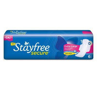 
              Stayfree Secure Extra Large 6 Pads (36/-) - Sherza Allstore
            