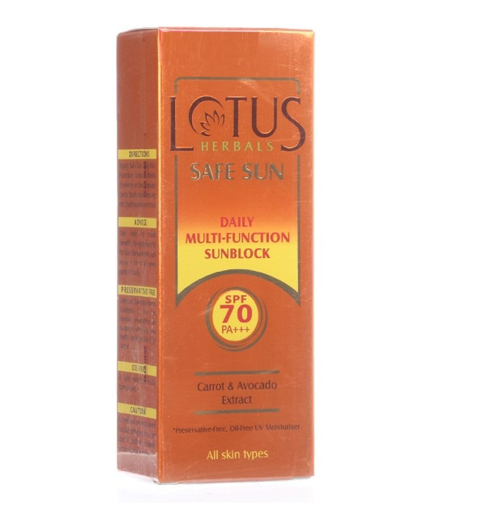 Lotus Herbal Daily Multi function sunblock SPF 70PA+++ 60g