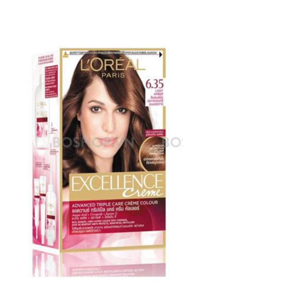 L'oreal PARIS Excellence Creme Light Auburn 6.35 172ml
